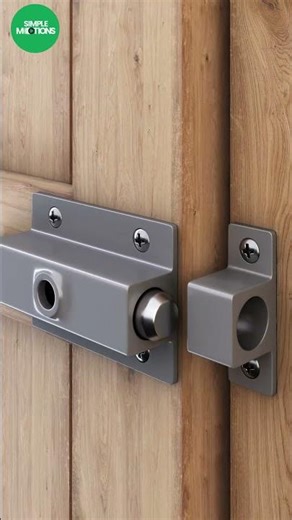 Simple automatic gate latch