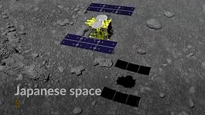 Japanese spacecraft lands on asteroid Ryugu