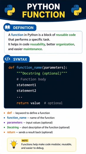 Function #python #shorts
