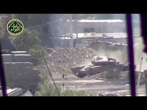 T-72 tank Syria direct hit