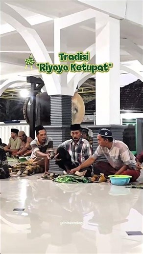 Lebaran ketupat tradisi yang dilakukan 6 hari setelah lebaran idul fitri di jawa timur