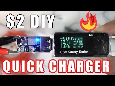 ONLY $2 -FAST CHARGER DIY