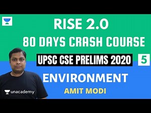 L5: Types of Ecosystem - Terrestrial & Aquatic | Crack UPSC 2020 | Prelims 2020 Crash Course