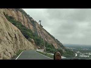 What a beautiful hill road | Trichengode | Arthanareeswarar temple on the hill top | #travelvlog