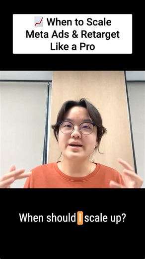 📈 When to Scale Meta Ads & Retarget Like a Pro