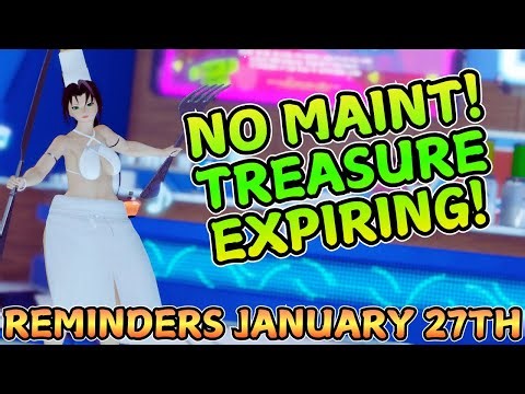 [PSO2 NGS] Treasure Scratch Expires! | Reminders Checklist For 1-27-2026