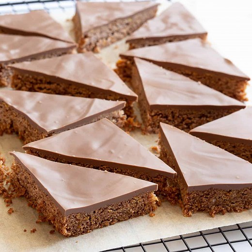 Aussie Crunch - Chocolate Coconut Slice