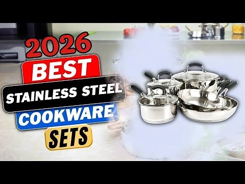 10 Best Stainless Steel Cookware Sets 2026 👌| Tested & Reviewed ✔