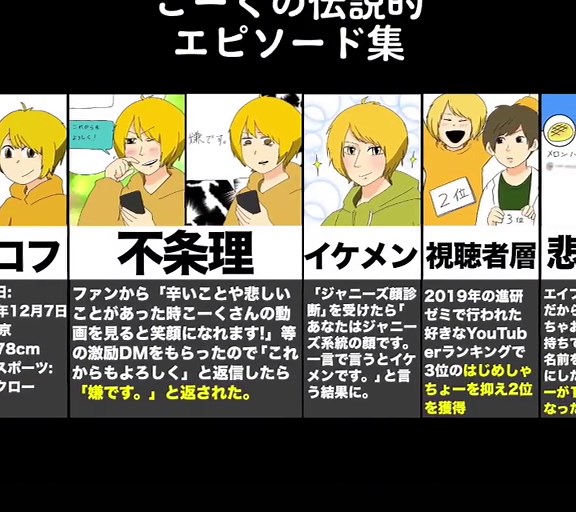 こーくの伝説的エピソード集を振り返る