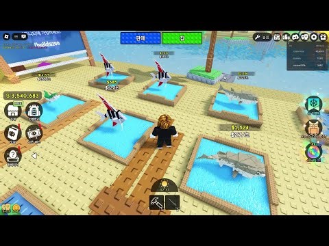 로블록스 동물원 만들기에서 해초알을 구해왔어요! (Roblox build a zoo snow)