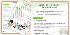 Local History Museum Display Project Guide