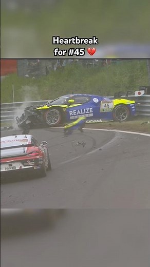 REALIZE KONDO RACING with Rinaldi out for the race 😢 #24hnbr