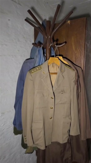 Exploring an Abandoned Underground Bunker With a Vintage Medical Room and Dining Hall