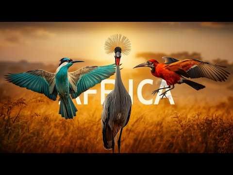 Most Beautiful Birds of Africa | AFRICA Stunnig Birds You Must see 4k