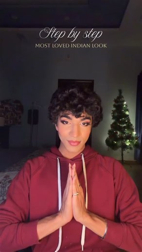 Rajat Singh on Instagram: "Step-by-step makeup tutorial alert! Watch me create this stunning everyday glam look from bare face to flawless finish. Drop a 💖 below! #makeuptutorial #everydaymakeup #glamlook #beginnermakeup #makeupreel . {makeup transformation, makeup reel, tutorial, beginner, learn make up, viral look, Arabic eyes, flawless, makeup challenge, transition, Indian skin, brown skin, Indian beauty}"