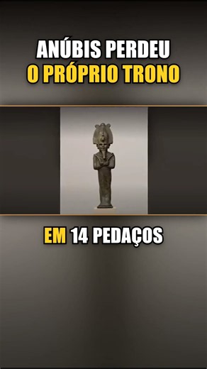 Anúbis criou a primeira múmia. E perdeu o trono por isso #mitologiaegipcia
