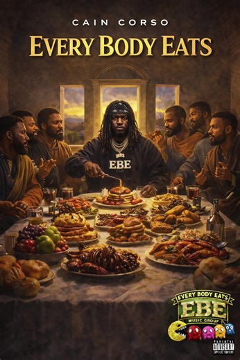 Everybody eats at my table. EBE Music Group and camp is now recruiting for cities. DM me for opportunity. #CainCorso #EveryBodyEats