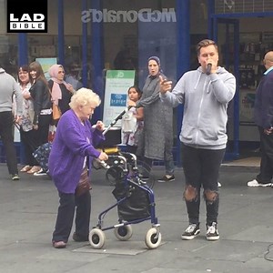 OAP discovers her love of beatboxing 😂🎤 Turn sound on 🔊 | LADbible