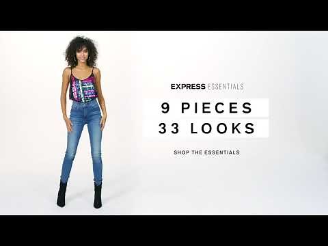 Express Essentials | Women's Holiday Edition: 9 Pieces, 33 Looks
