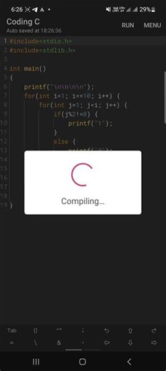 Triangle Number Pattern | C Language #coding #programming