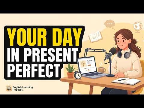 Talk About Your Day – Present Perfect Made Easy | Beginner English (A1-A2)