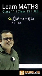 Solving Definite Integral Problem JEE Main । Learn Class 11 Class 12 JEE Main and Advance Maths by Er. Gyanesh Rai Sir । #trending #trendingreels #viralreels #insta #instagood #instagram #instadaily #instalike #instareels #instareel #reels #integration #class12 #jee #jeemain #jeeadvanced #maths #explore #integral #math #mathematics #problemsolving #learning #study #studytips #ncert #education #reelsinstagram #calculus #mathstricks | Gyanesh Rai