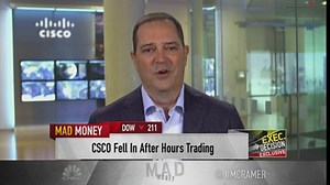 Watch Jim Cramer's full interview with Cisco Systems CEO Chuck Robbins