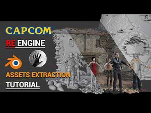 RE Engine Asset Extraction Tutorial | Export 3D Models from Video Games!