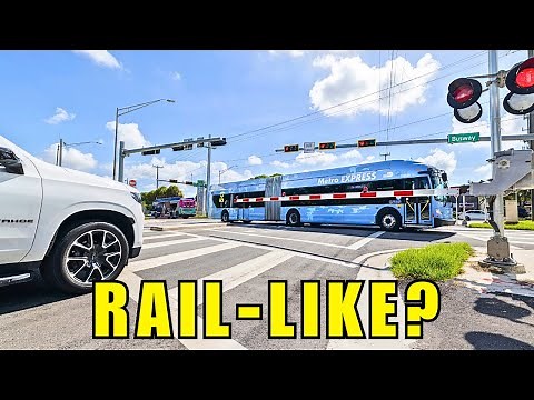 Inaugural Ride on Miami-Dade's FIRST Bus Rapid Transit (BRT)!