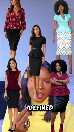How to Style Peplum Tops. #ootdguide #fashion
