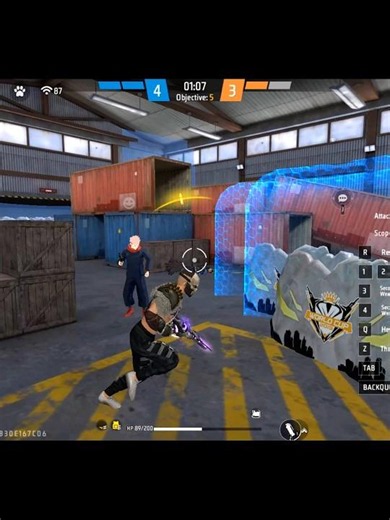 1vs2 In Google Play Games Beta Free Fire Max Pc Version 💀 #shorts