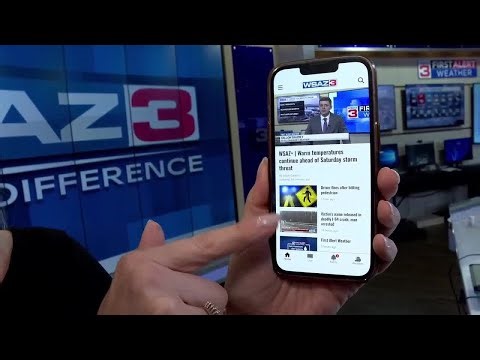 How to update the WSAZ mobile app