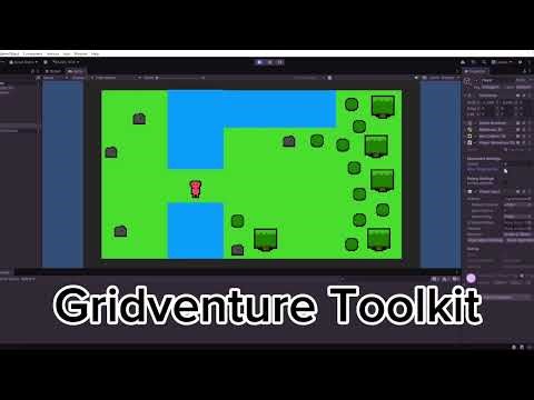 Gridventure Toolkit: 2D Movement System (Unity Demo)