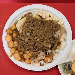 1.1M views · 2K reactions | This deliciously messy garbage plate from Rochester, NY, brings a whole new meaning to "getting trashed." Check out the full episode of Food/Groups here. >> thrl.st/2zephg7 | Thrillist | Facebook