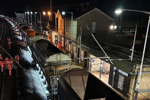 Strong progress as East Coast Main Line engineering programme reaches halfway point