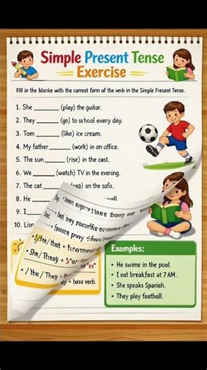 Simple Present Tense: Master English with this quick trick! #spokenenglish