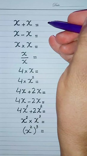 Basic Algebraic Operations in Mathematics #umarsunny37 #Mathematics #learnontiktok #algebra #Math #foryou