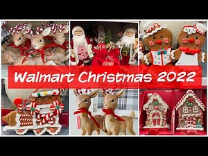 New Walmart Christmas Decor 2022 | New Gingerbread decor