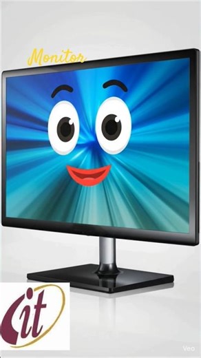 Monitor is an output device 🖥️ Monitor Where ideas turn into reality #output #device #computer