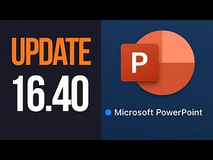 How to Update to Microsoft PowerPoint 16.40 | MacBook, iMac, Mac mini, Mac Pro