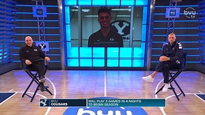 Alex Barcello joins "BYU Basketball with Mark Pope" to break down his experiences in the locker room creating the "Best Locker Room In America" and what can be expected at the start of this season. #PopeShow #BYUHoops #BLRA | BYUtv Sports Nation