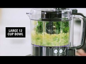 Hamilton Beach® 12-Cup Stack & Snap™ Food Processor (70725AG)