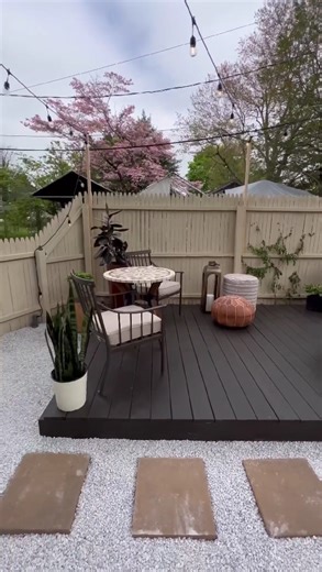 Build a floating deck fast and easy this weekend