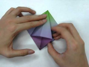 How to make - Origami Anemone.AVI