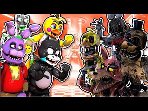 [SFM FNaF] Rotten vs FNAF Super Heroes