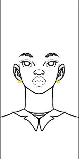 How to draw a face ?? ✍🏻 Here are some easy step for you#india#drawing #digitaldrawing#unitedstates