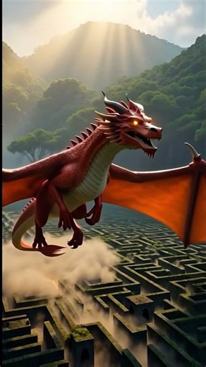 Ai Dragon Awakens in the Ancient | Epic AI Fantasy Cinematic