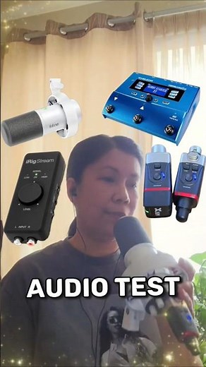 Audio Test - Tc helicon voicelive play, Fifine K688, iRig stream & Xvive U35