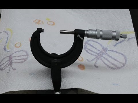 Central Tool Micrometer Adjustment