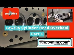 Classic Mini Cooper 12G295 Cylinder head restoration. modified & flowbench tested part 1.